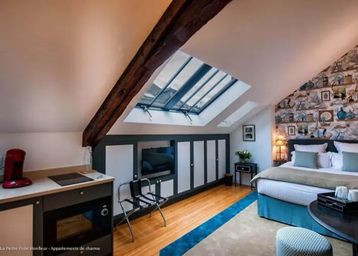 住宿加早餐酒店 拉皮提特佛利酒店 翁弗勒尔